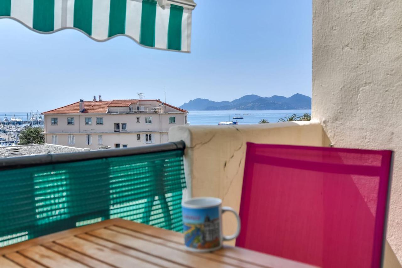 Immogroom - Sea View - Balcony - 5 Min From The Beach - Ac - Wifi Cannes Dış mekan fotoğraf