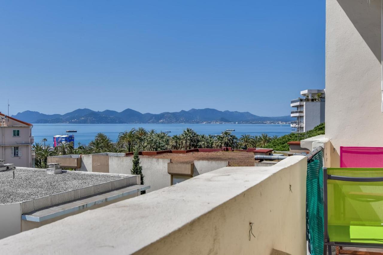 Immogroom - Sea View - Balcony - 5 Min From The Beach - Ac - Wifi Cannes Dış mekan fotoğraf